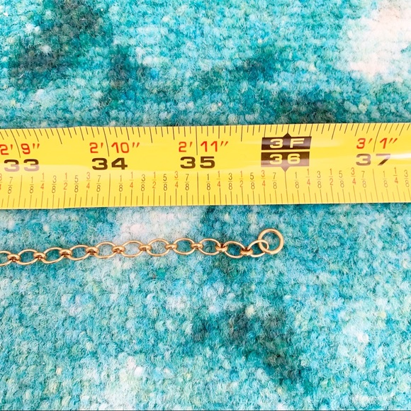 J Crew Gold Fireball Long Statement Necklace - Picture 5 of 5